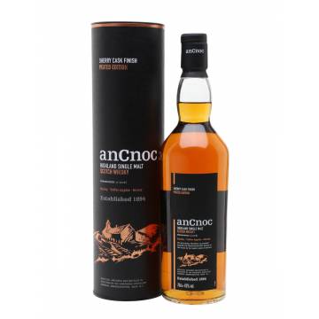 ANCNOC SHERRY CASK FINISH PEATED EDITION 43.0% 0.7L