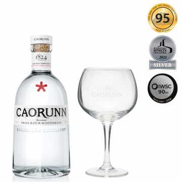 [BUNDLE] CAORUNN GIN 41.8% 0.7L + FREE 6X CAORUNN GLASSES