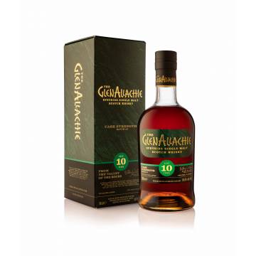 GLENALLACHIE 10 YEARS OLD CASK STRENGTH, BATCH 10 58.6% 0.7L