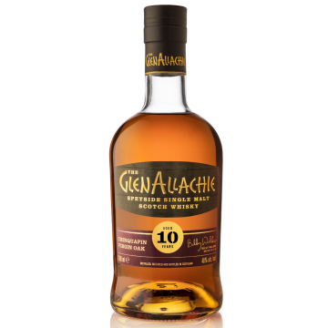 GLENALLACHIE 10 YEARS CHINQUAPIN OAK 48% 0.7L