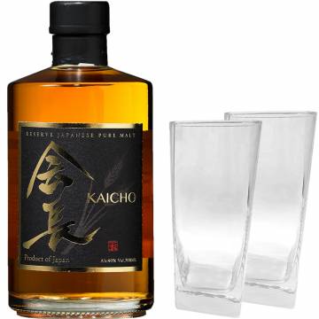 [BUNDLE] KAICHO 1xPURE MALT 700ML (KAICHO 2xHIGHBALL GLASS)