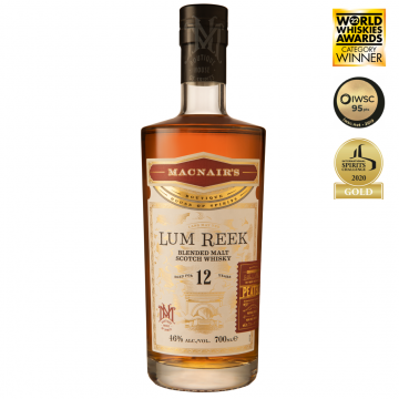 MACNAIR'S LUM REEK PEATED 12 YEARS 46% 0.7L