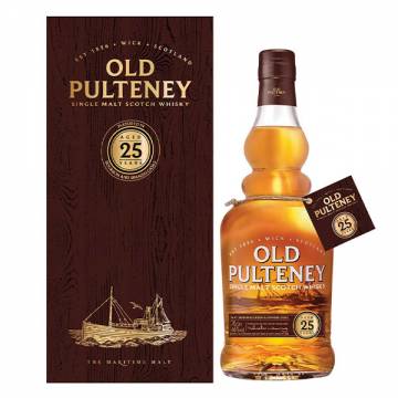 OLD PULTENEY 25 YEARS 46% 0.7L