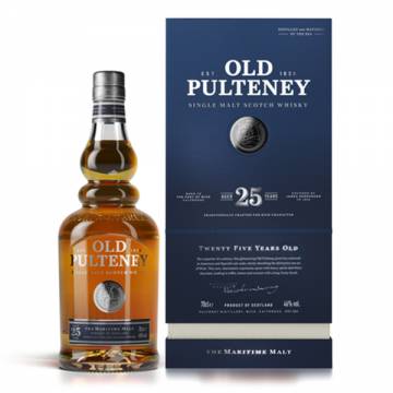 OLD PULTENEY 25 YEARS 46% 0.7L