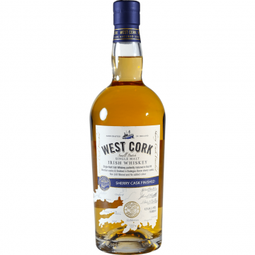 WEST CORK NAS SHERRY CASK 43% 0.7L