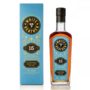 WHITE HEATHER 15 YEARS BLENDED MALT 46% 0.7L