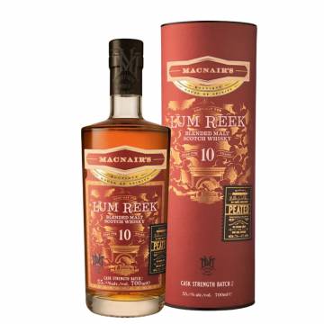 MACNAIR'S LUM REEK 10 YEARS CASK STRENGTH BATCH 2 55.8% 0.7L